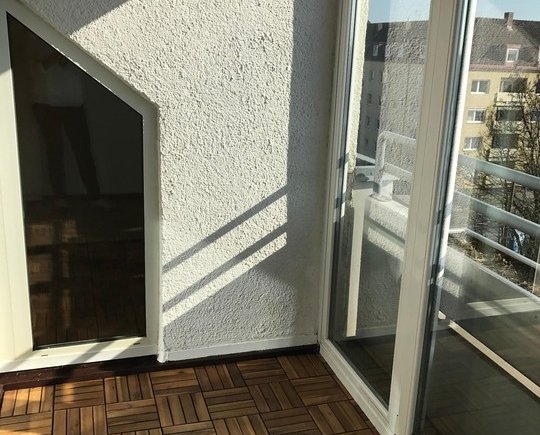 verglaste Loggia Wohnung