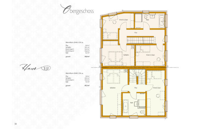 Leutholdstraße 15 Grundriss Haus 1-2 OG